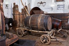 Foto per Visita al museo del vino con un bicchiere di vino “Kalterersee”